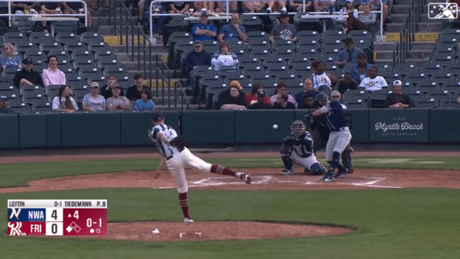 Loftin drives in a run 04/24/2022 Naturals