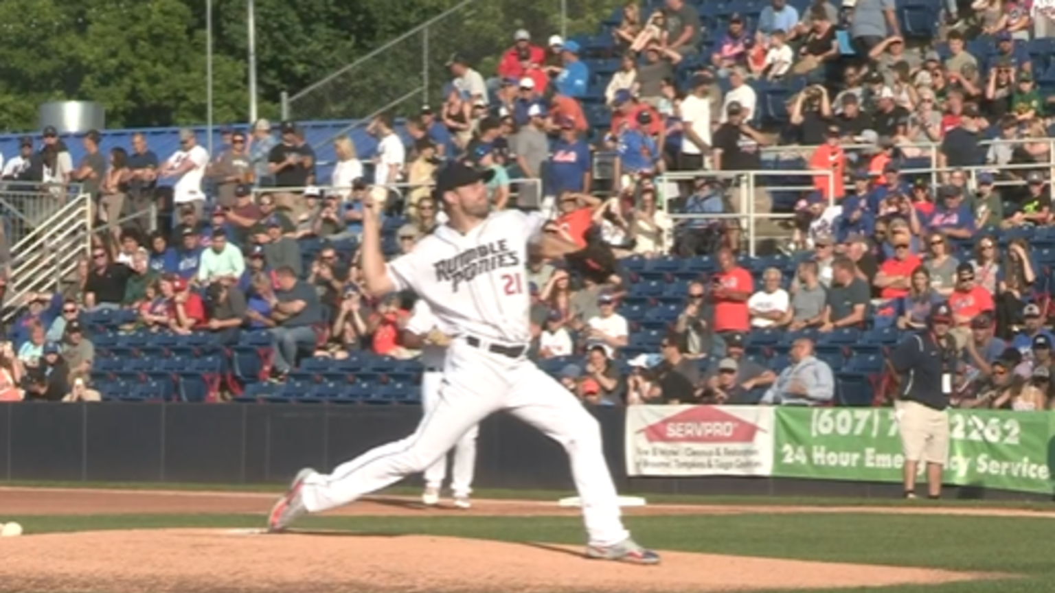 I want to be in the big leagues, not a Rumble Pony” Scherzer's memorable  night in Binghamton. — Pro Sports Fans