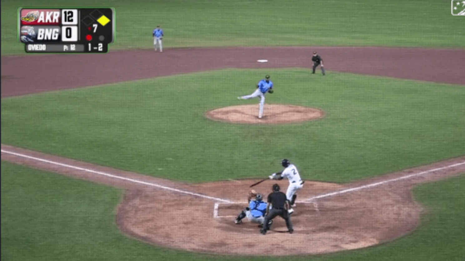 Mauricio drives in Baty 05/20/2022 Rumble Ponies