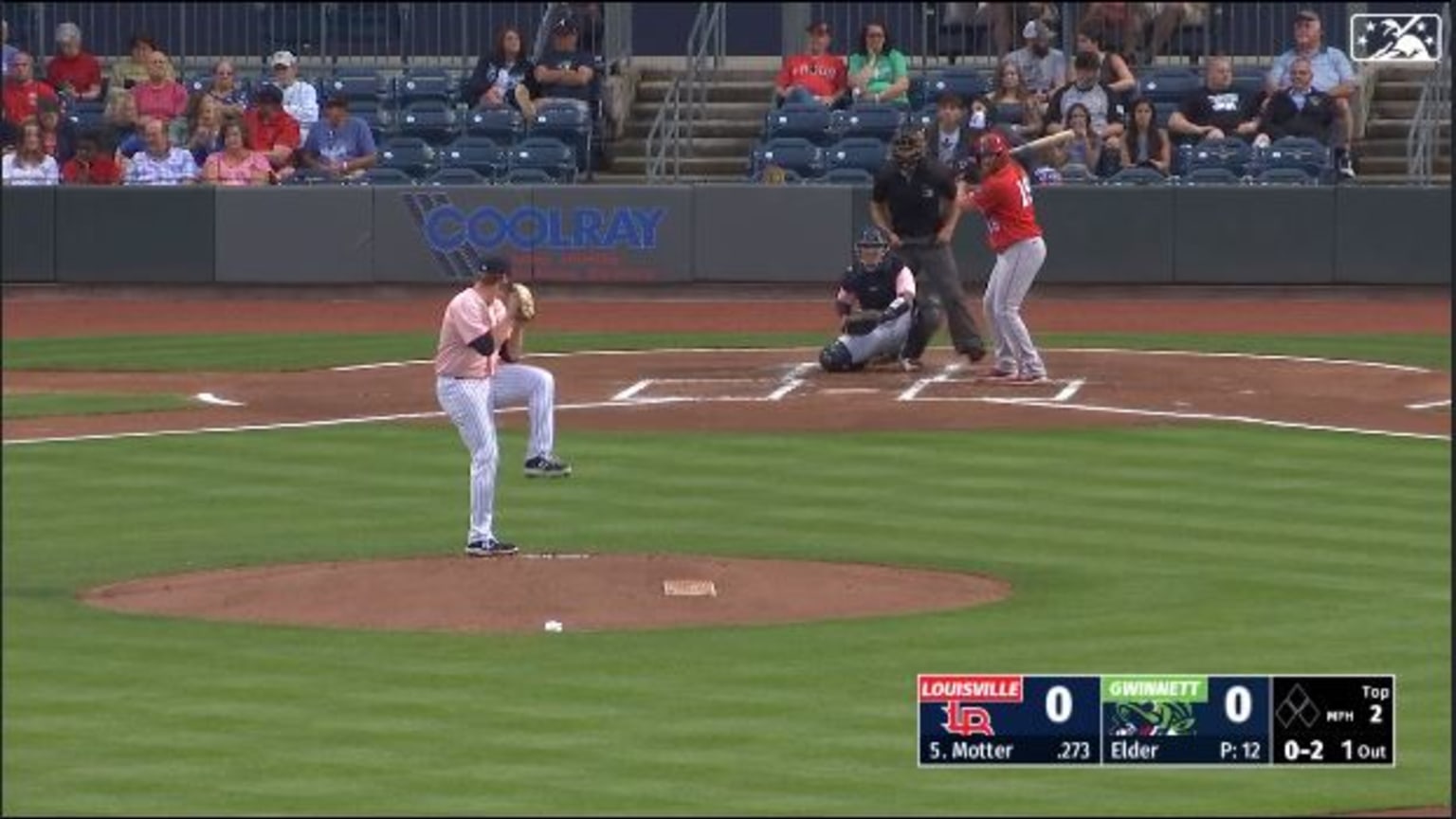 Elder fans 8 in 8 scoreless 05/31/2022 Bluefield Ridge Runners