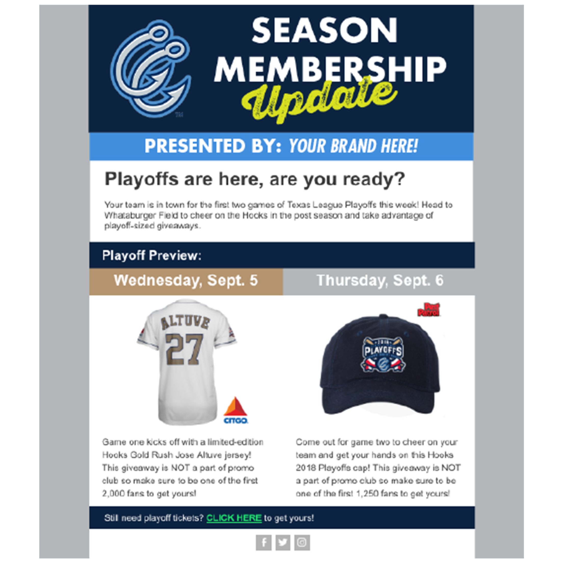 Corpus Christi Hooks Sponsorship Hooks