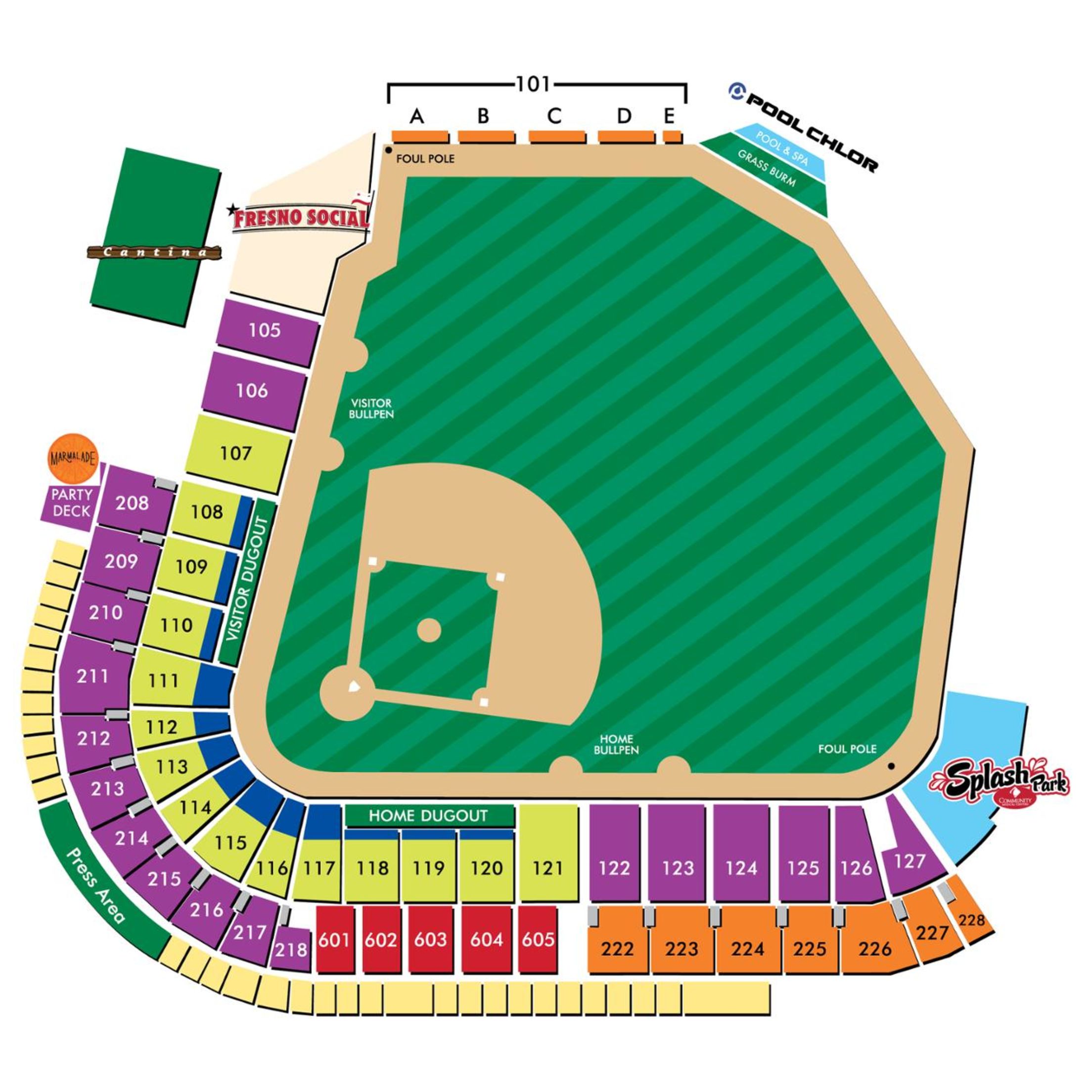 Stadium Map Grizzlies