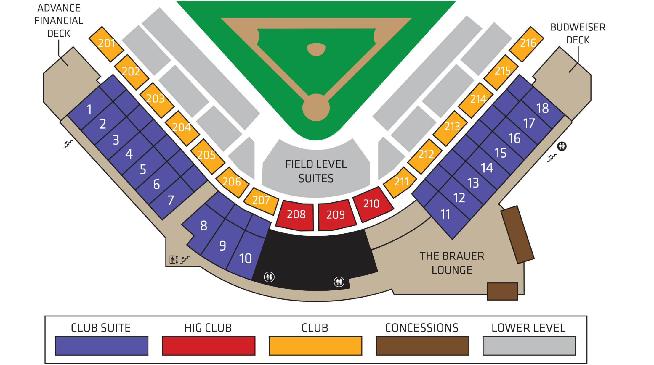 Premium Club Suites | Sounds