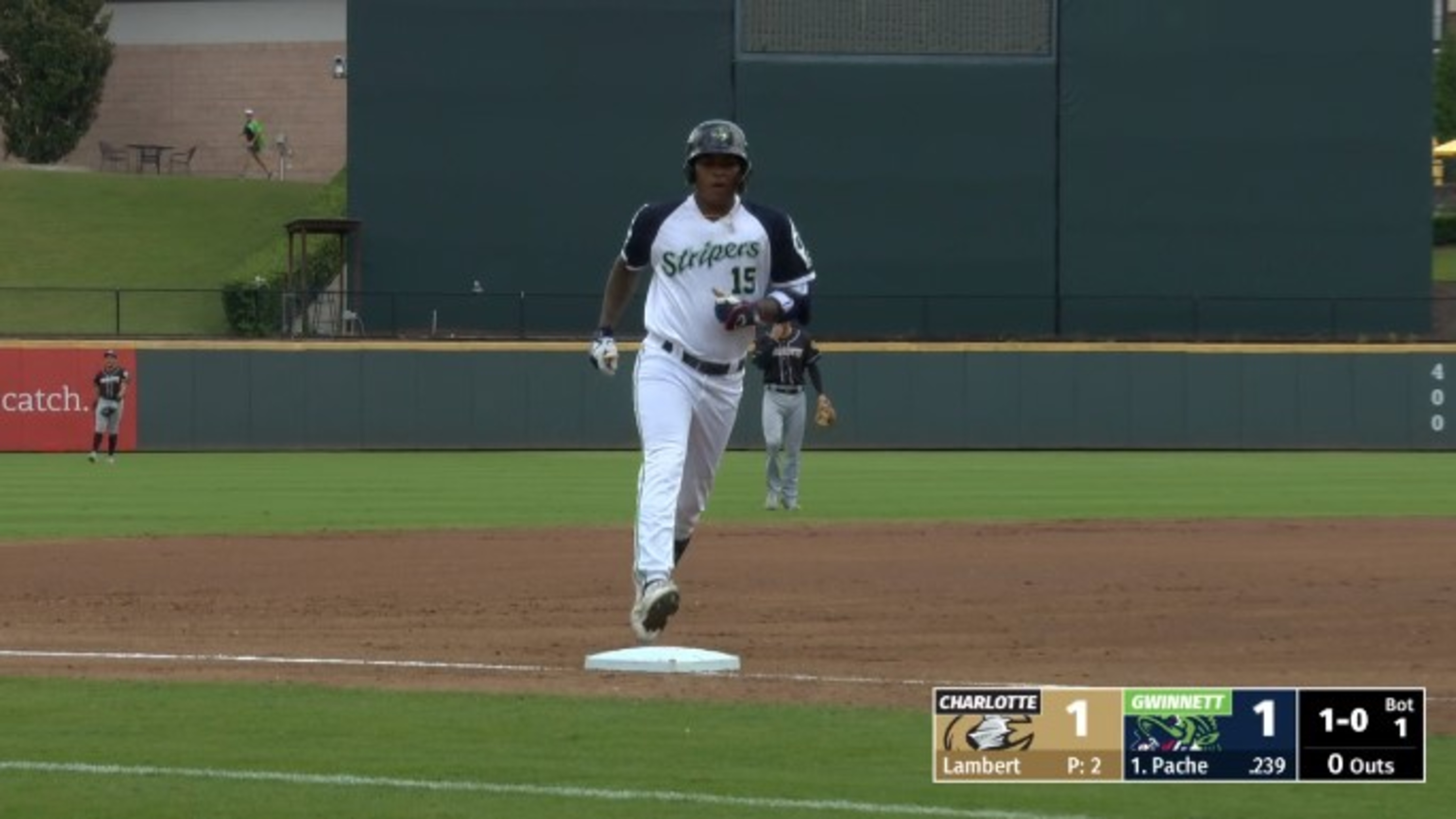 Pache has two-homer game for Gwinnett Stripers