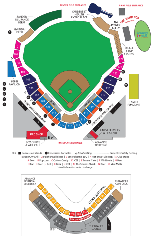 Concourse Map | Sounds