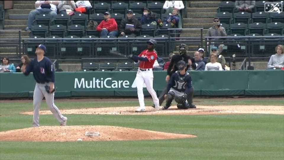 Left fielder Taylor Trammell expected to provide excitement for