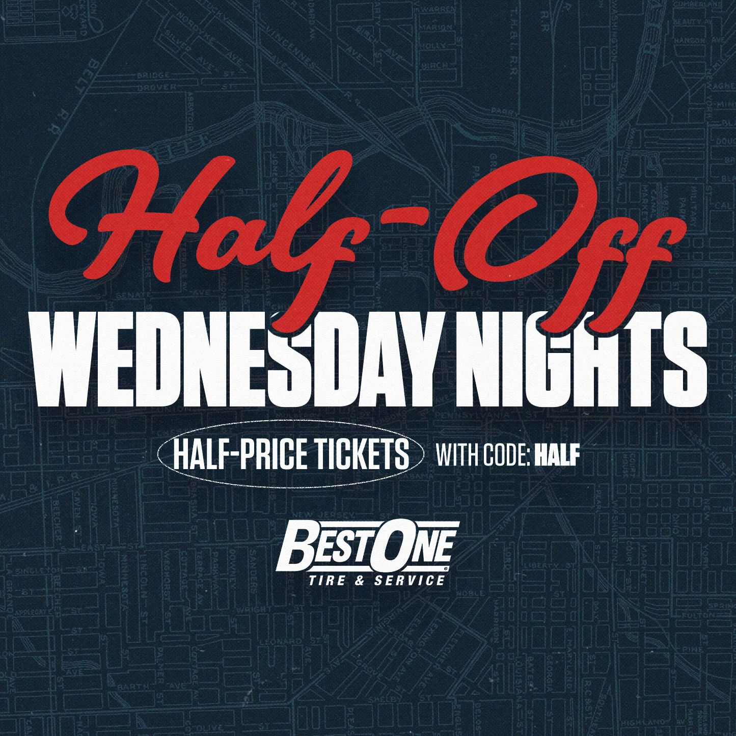 Half-Off Wednesday Night