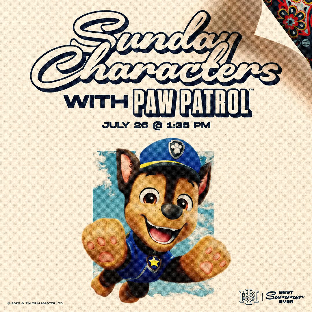 Sunday Characters with Paw Patrol