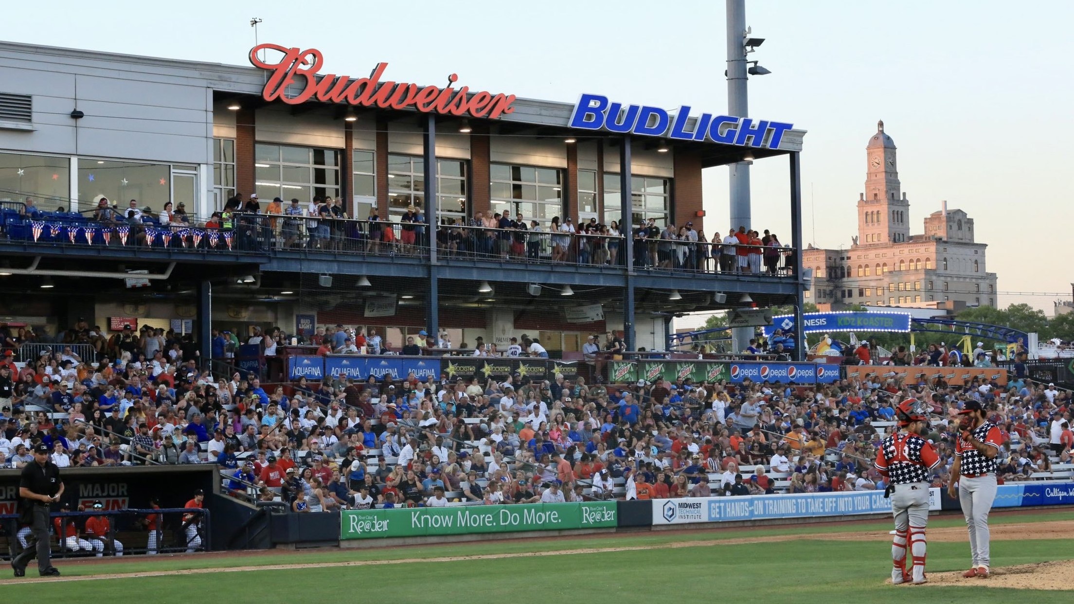 Modern Woodmen Park - Home of the Quad City River Bandits 2025