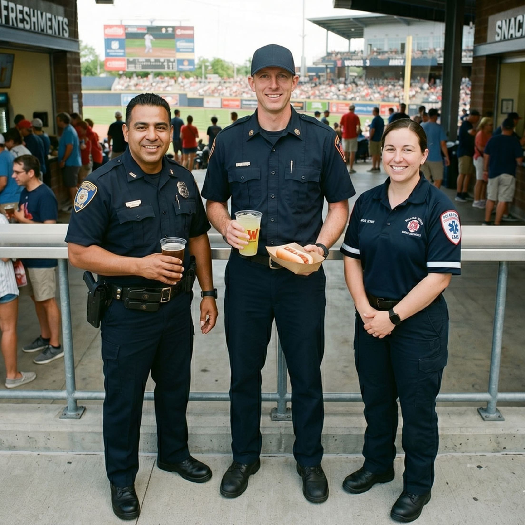 Northland Ford Dealers kickoff to A250 weekend with a First Responders Night, plus post-game fireworks.