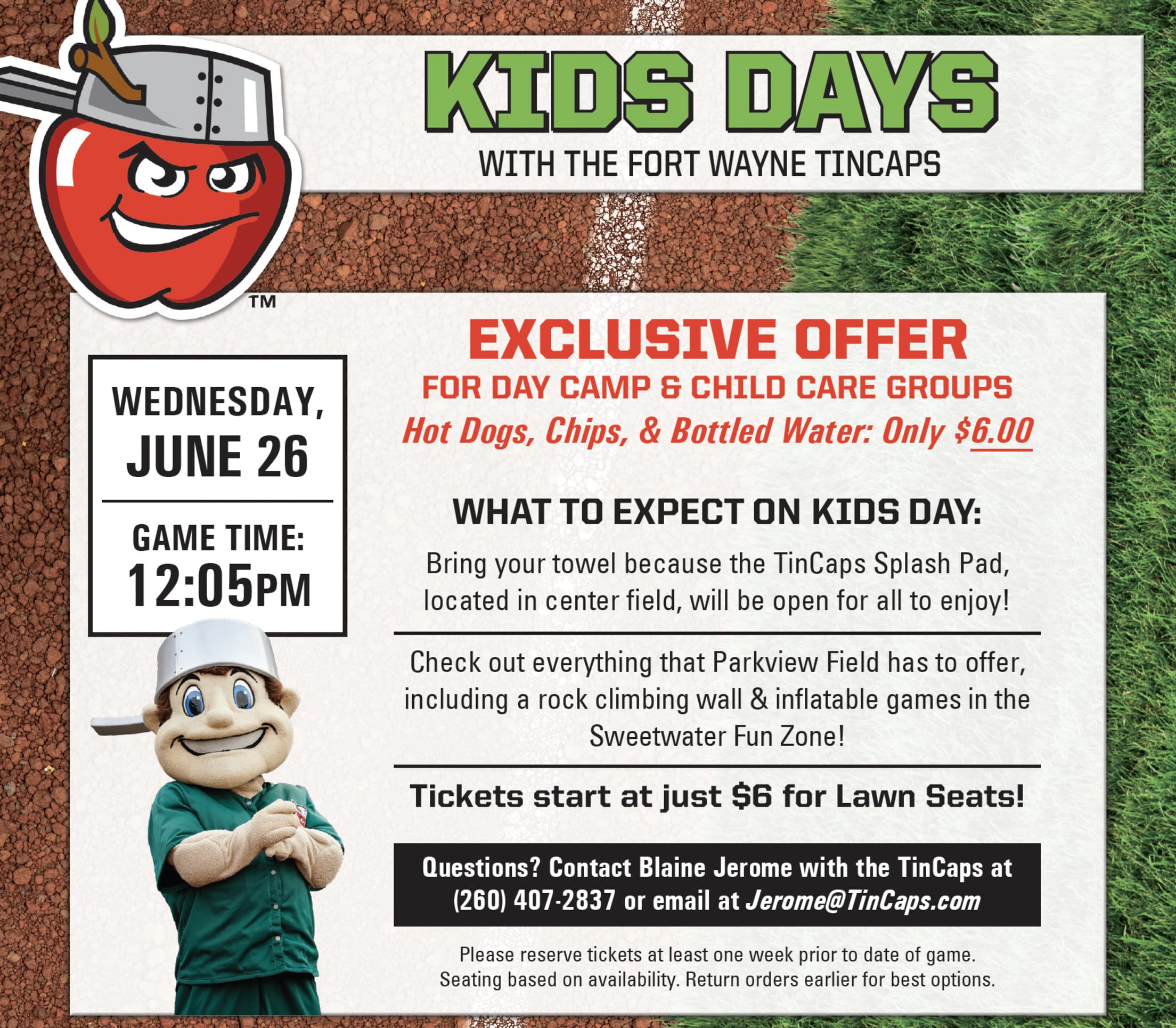 TinCaps Kids Days | TinCaps