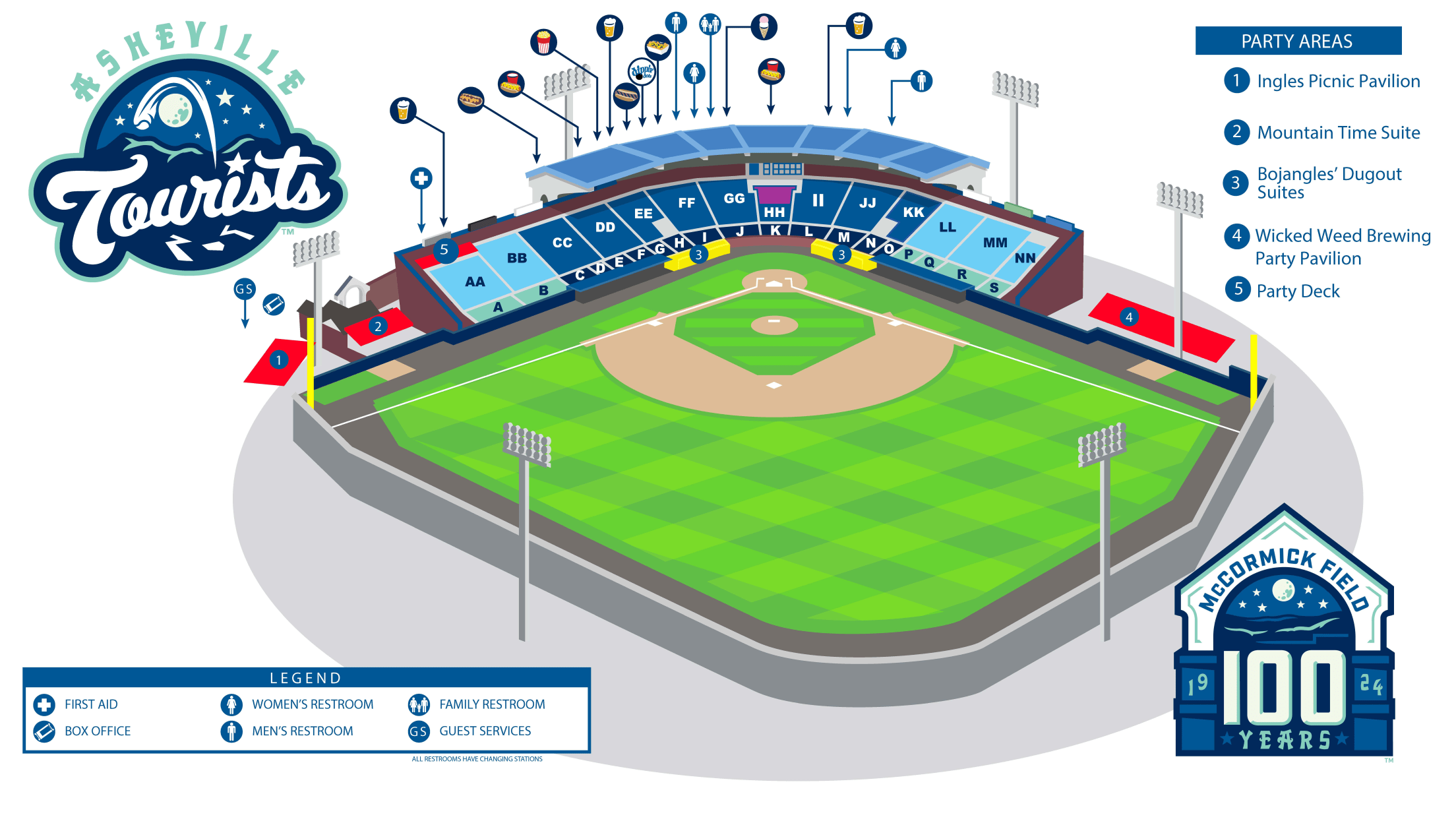 Asheville Tourists Seating Chart: Your Complete Guide to Enjoying the Game