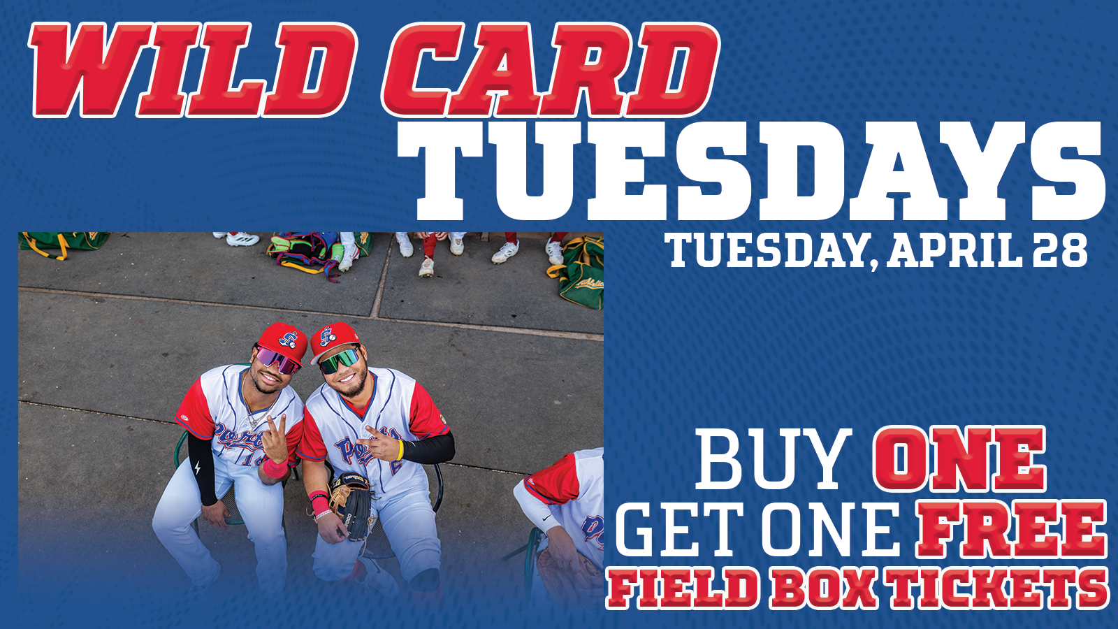 Wild Card Tuesday - BOGO Field Box Tickets