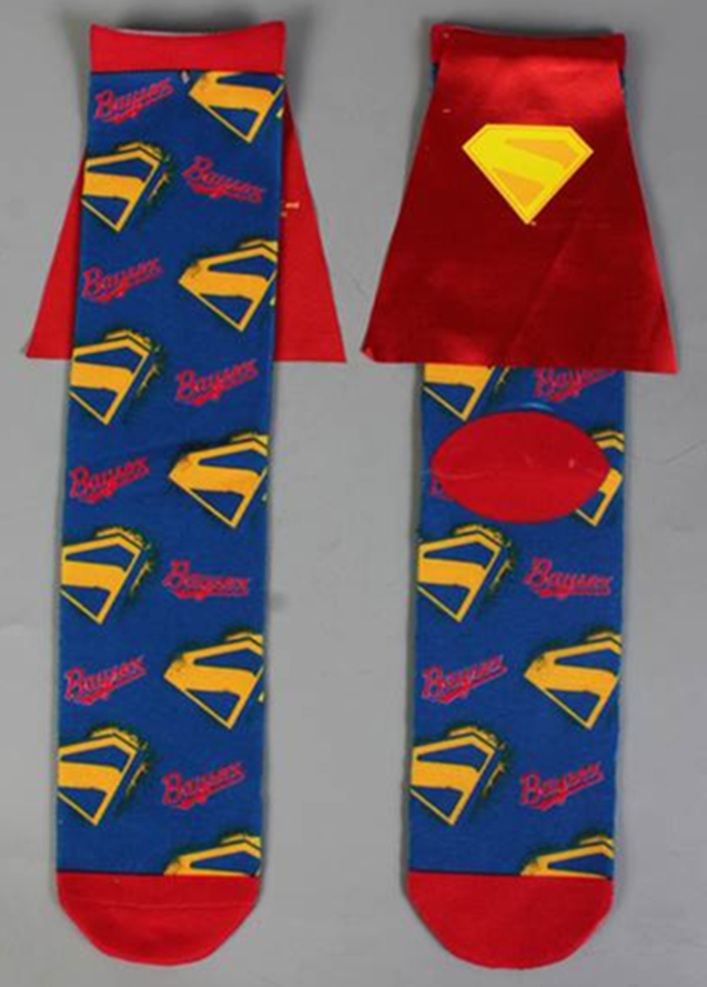 Supergirl Cape Sock Giveaway