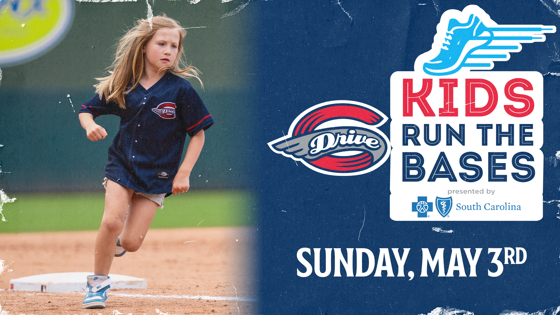 Kids Run the Bases, presented by Blue Cross Blue Shield SC