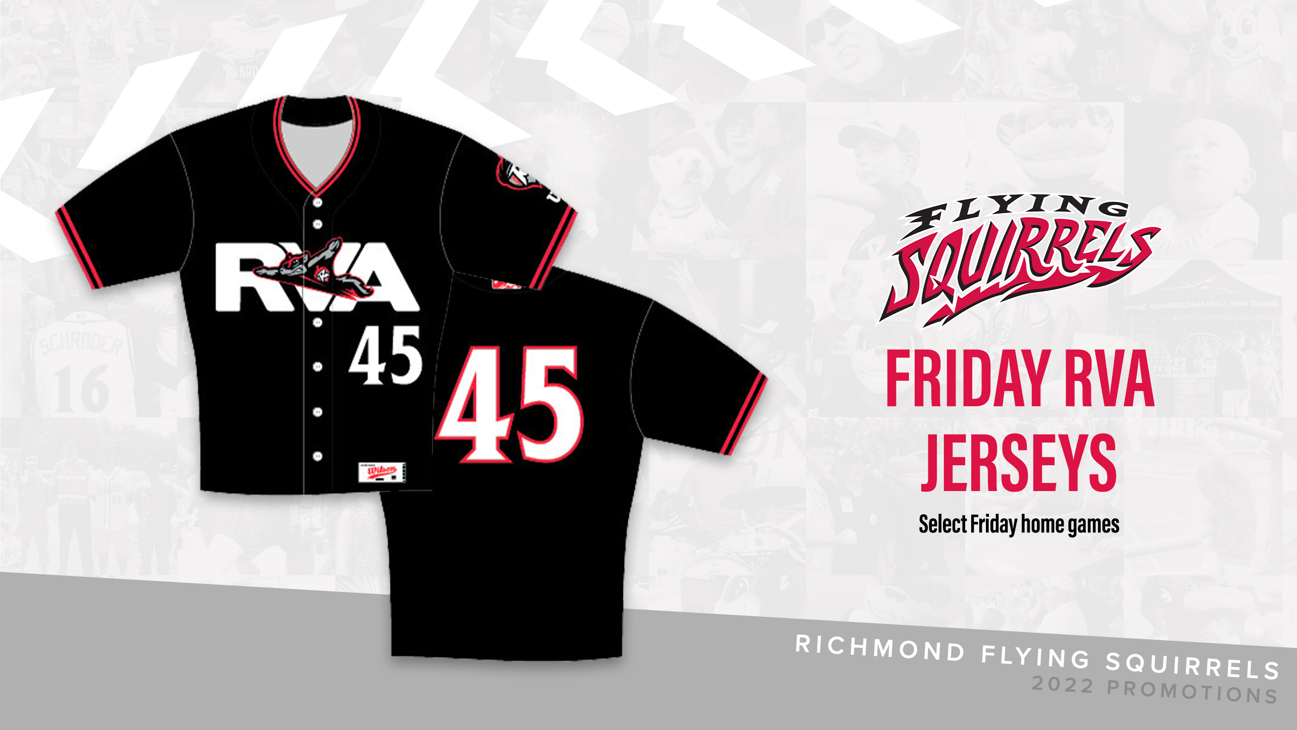 Flying Squirrels release 2022 promotional schedule