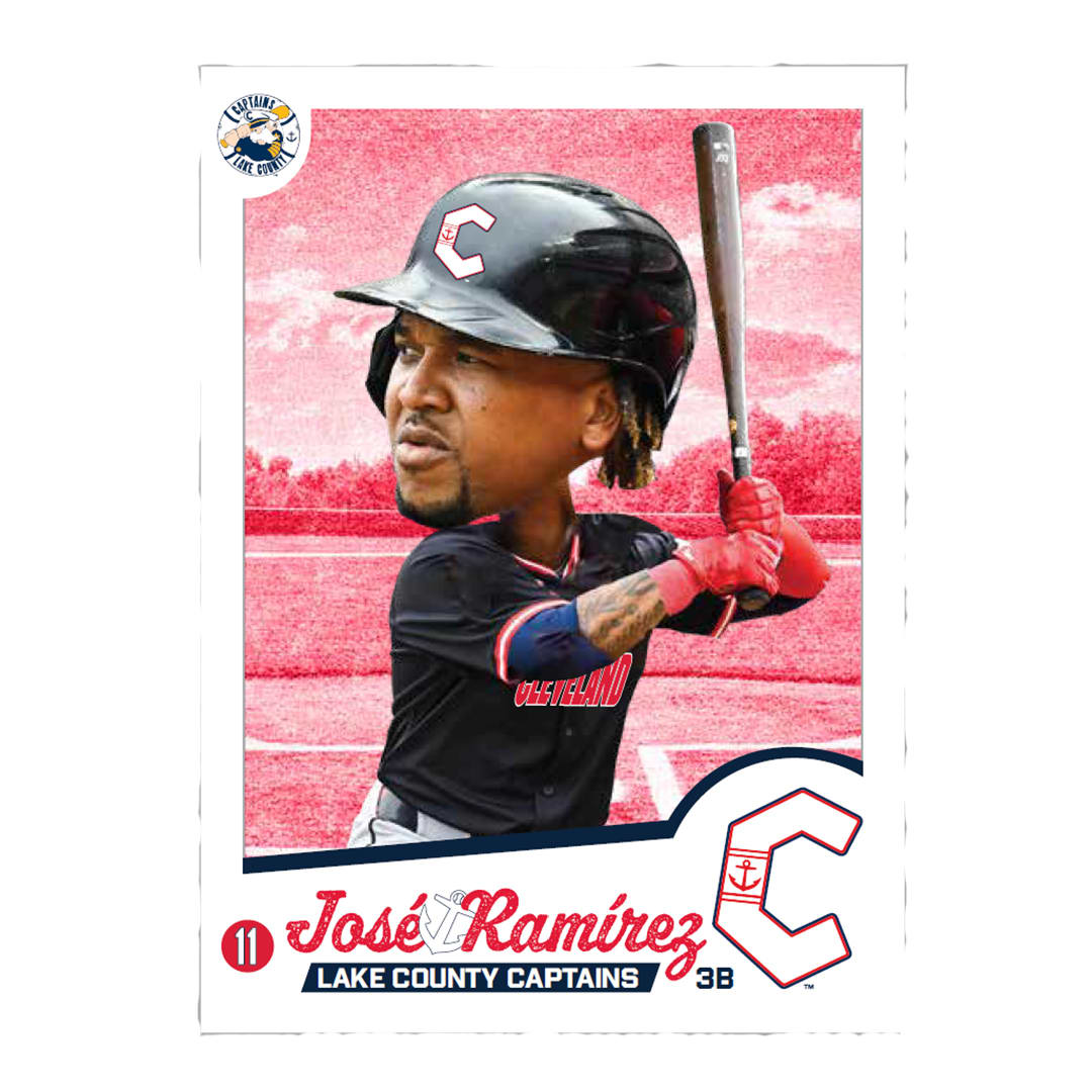 2016 AL Champions Bobblecard: José Ramírez