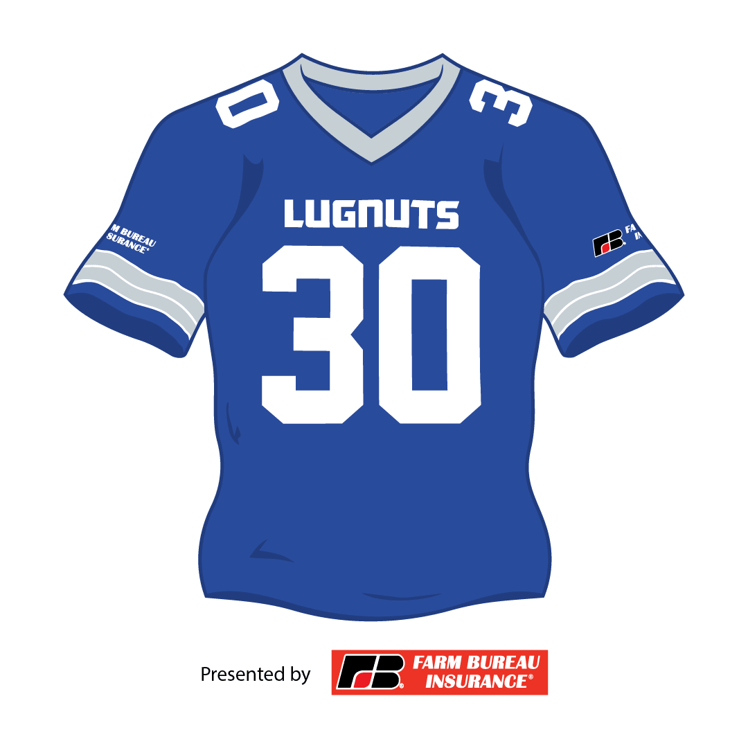 Lugnuts Football Jersey