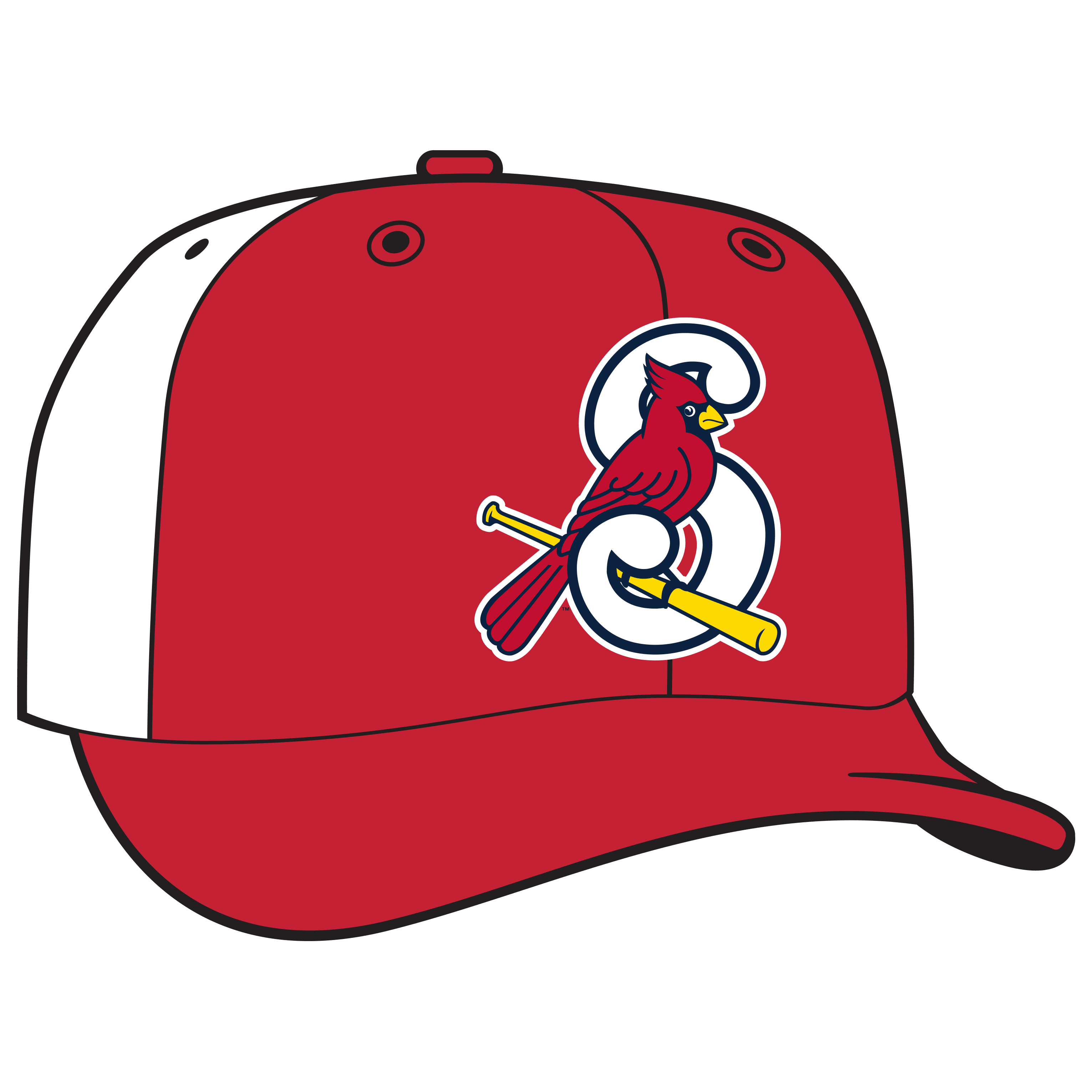 Springfield Cardinals Red & White Cap Giveaway (2,000)