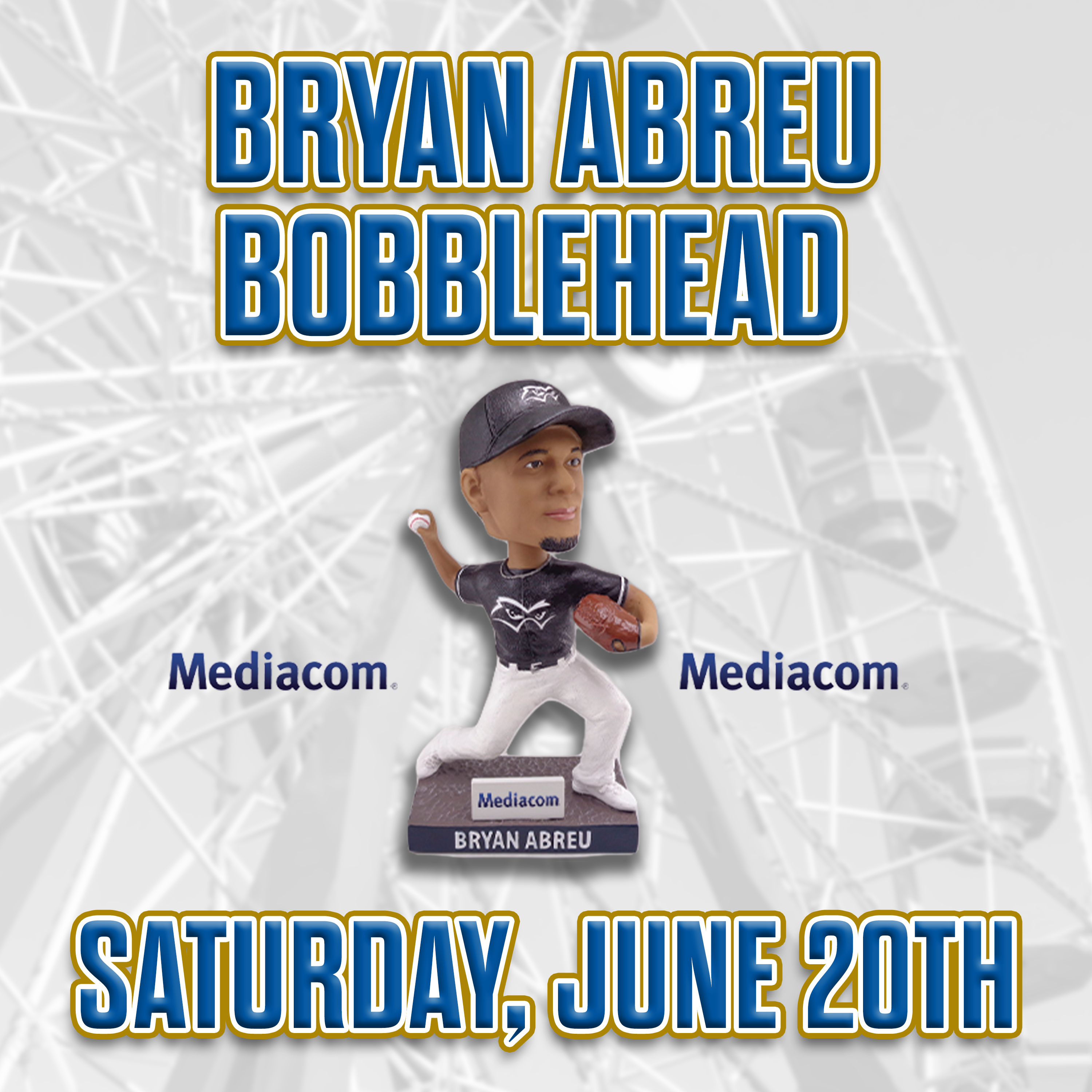 Bryan Abreu Bobblehead Giveaway Presented by Mediacom