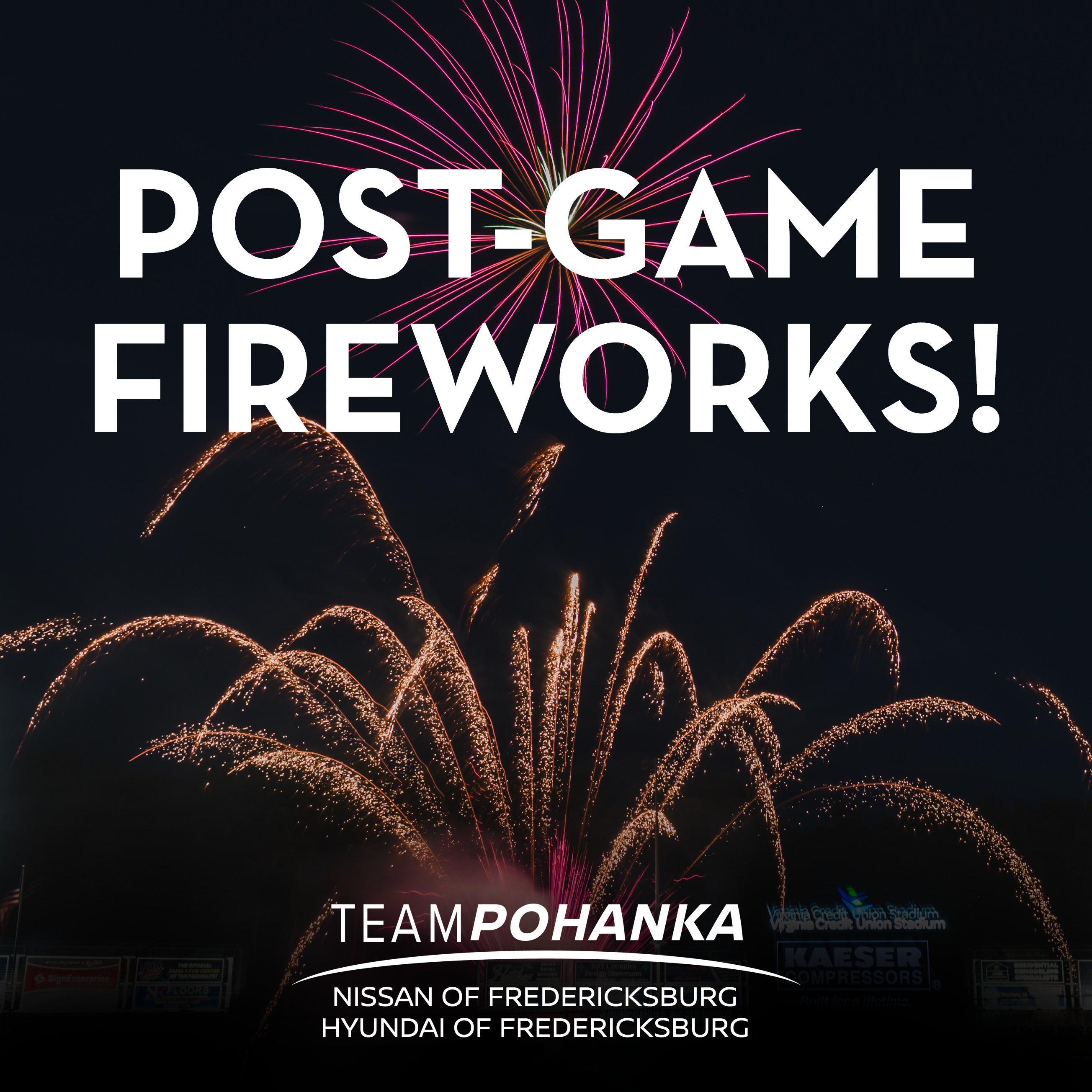 Post-Game Fireworks