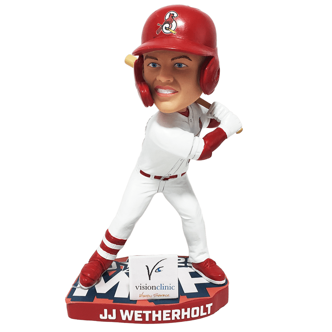 Vision Clinic JJ Wetherholt MVP Bobblehead Giveaway (2,000)