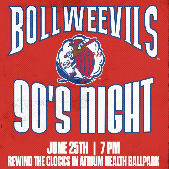 Boll Weevils Throwback Night!
