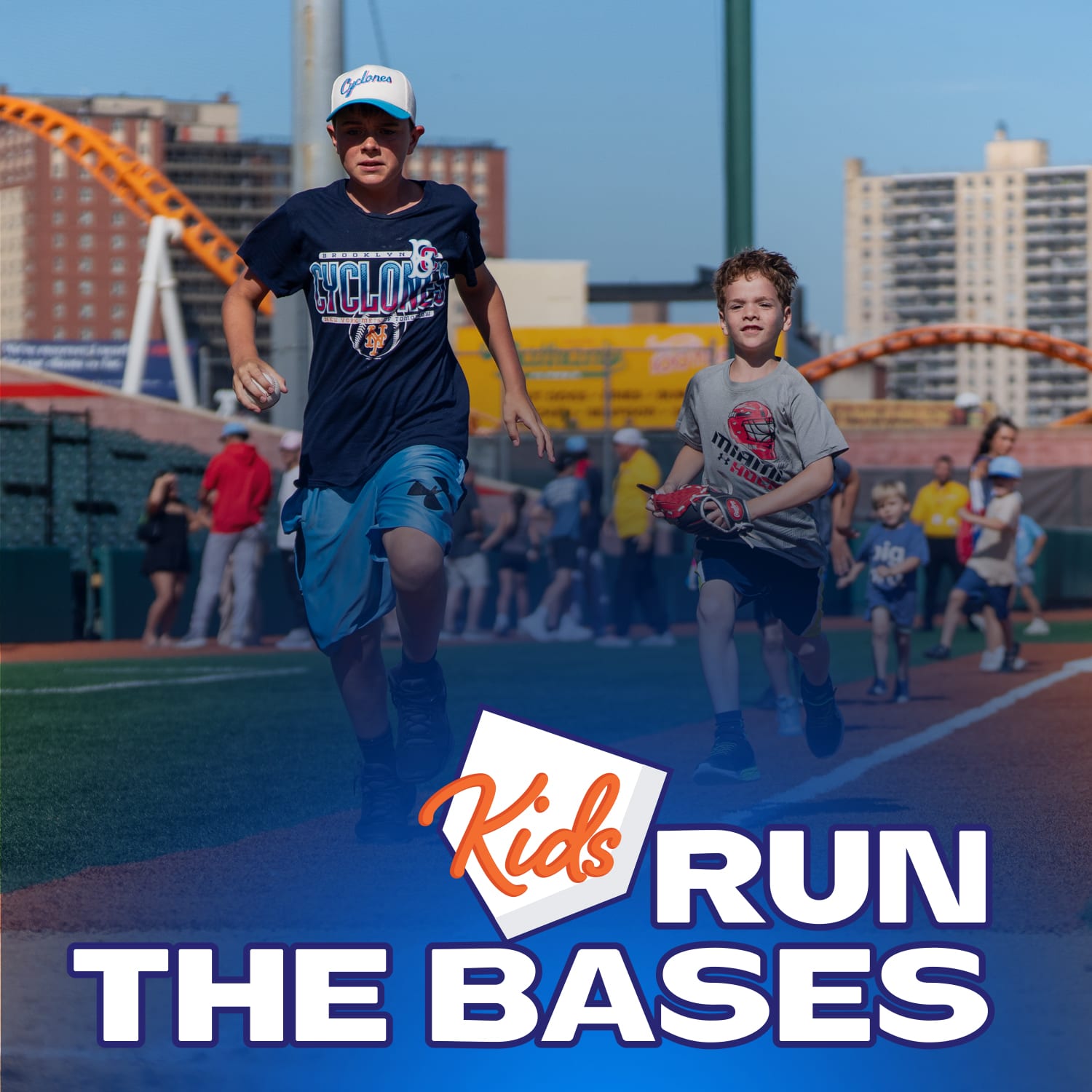 Kids Run the Bases