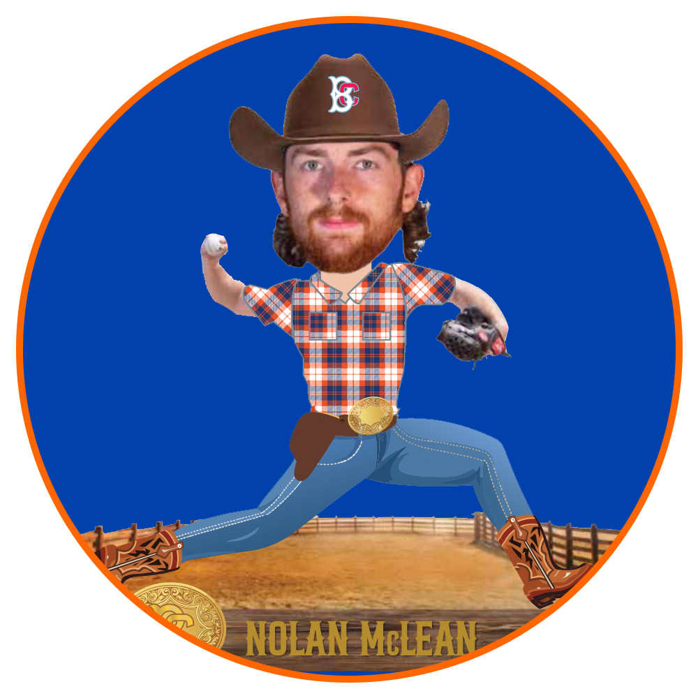 Cowboy Nolan McLean Bobblehead