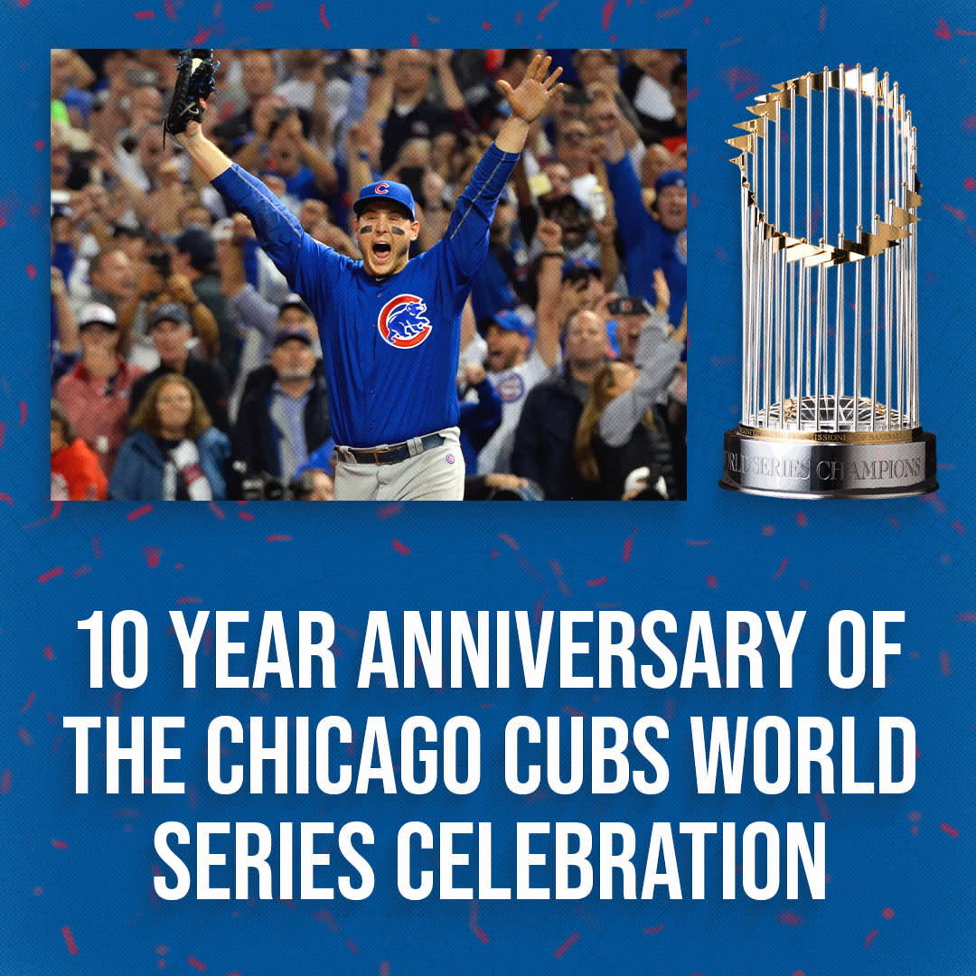 10 Year Chicago Cubs World Series Anniversary Celebration