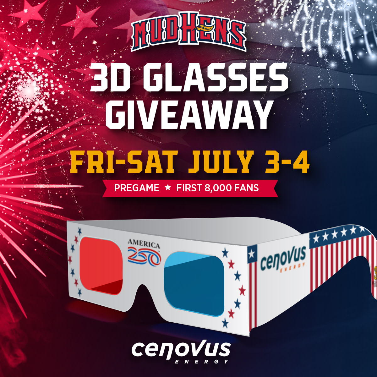 Fireworks Glasses Gate Giveaway