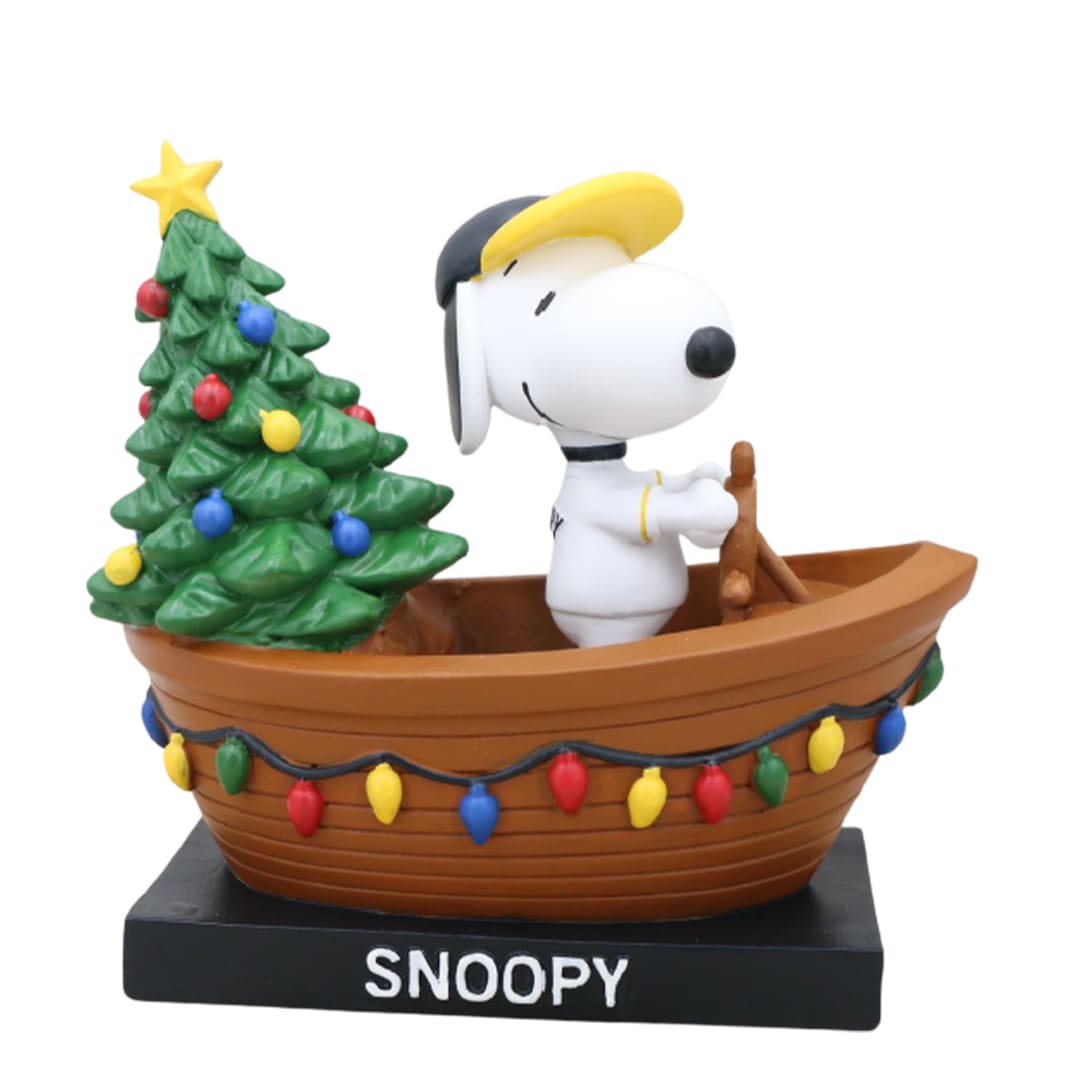 Christmas in July Peanuts Bobblehead