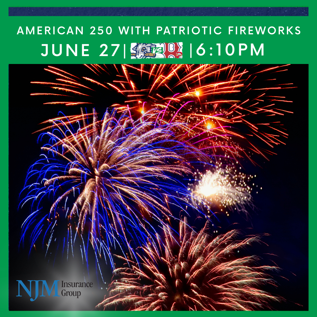 American 250 with Patriotic Fireworks