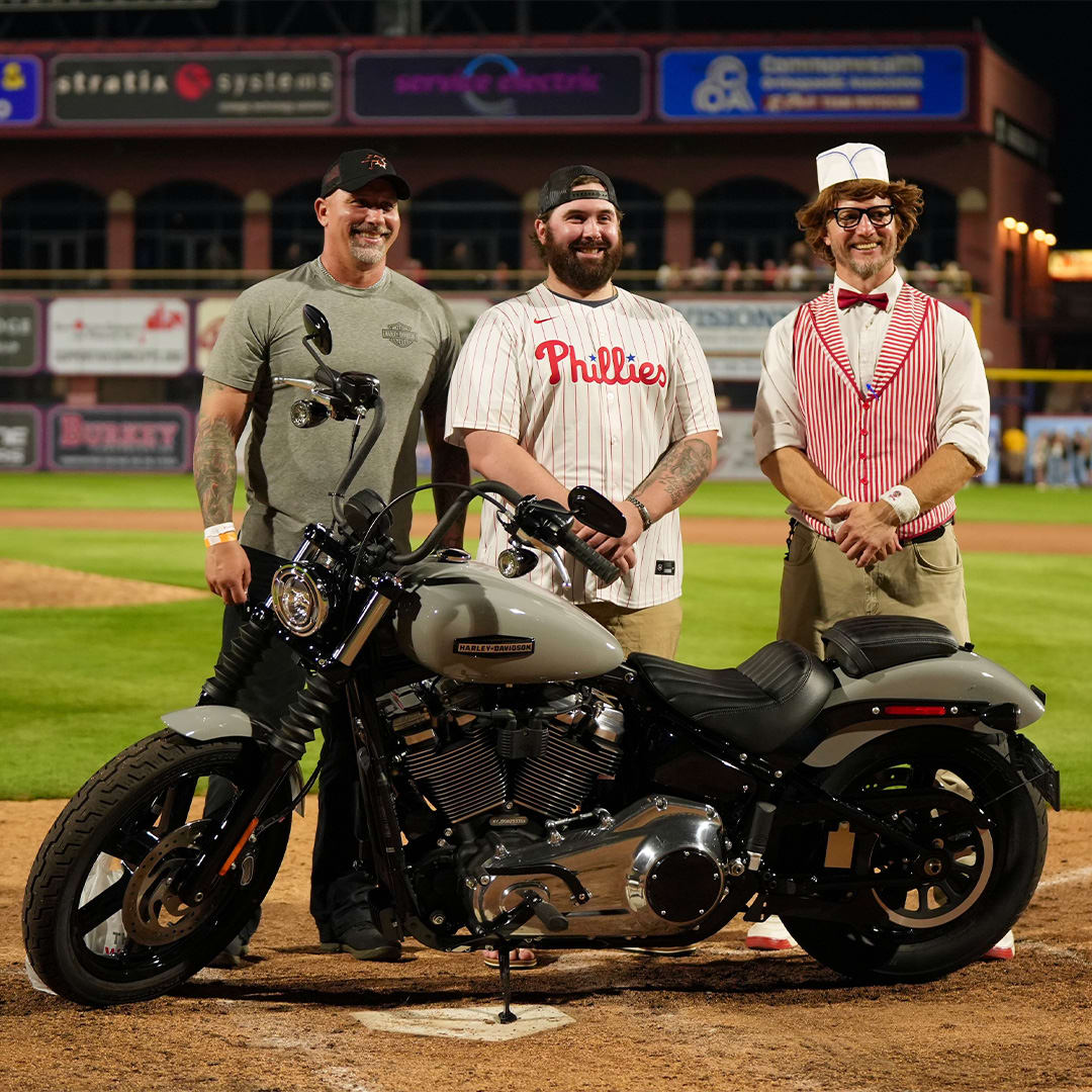 FEATURED GAME: 28th Annual Harley Night R-Phils Harley Game Cap (A2500, 18+) - Classic Harley-Davidson