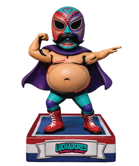 Luchador Bobble Belly Giveaway presented by Mi Patron