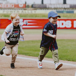 Kids Run the Bases