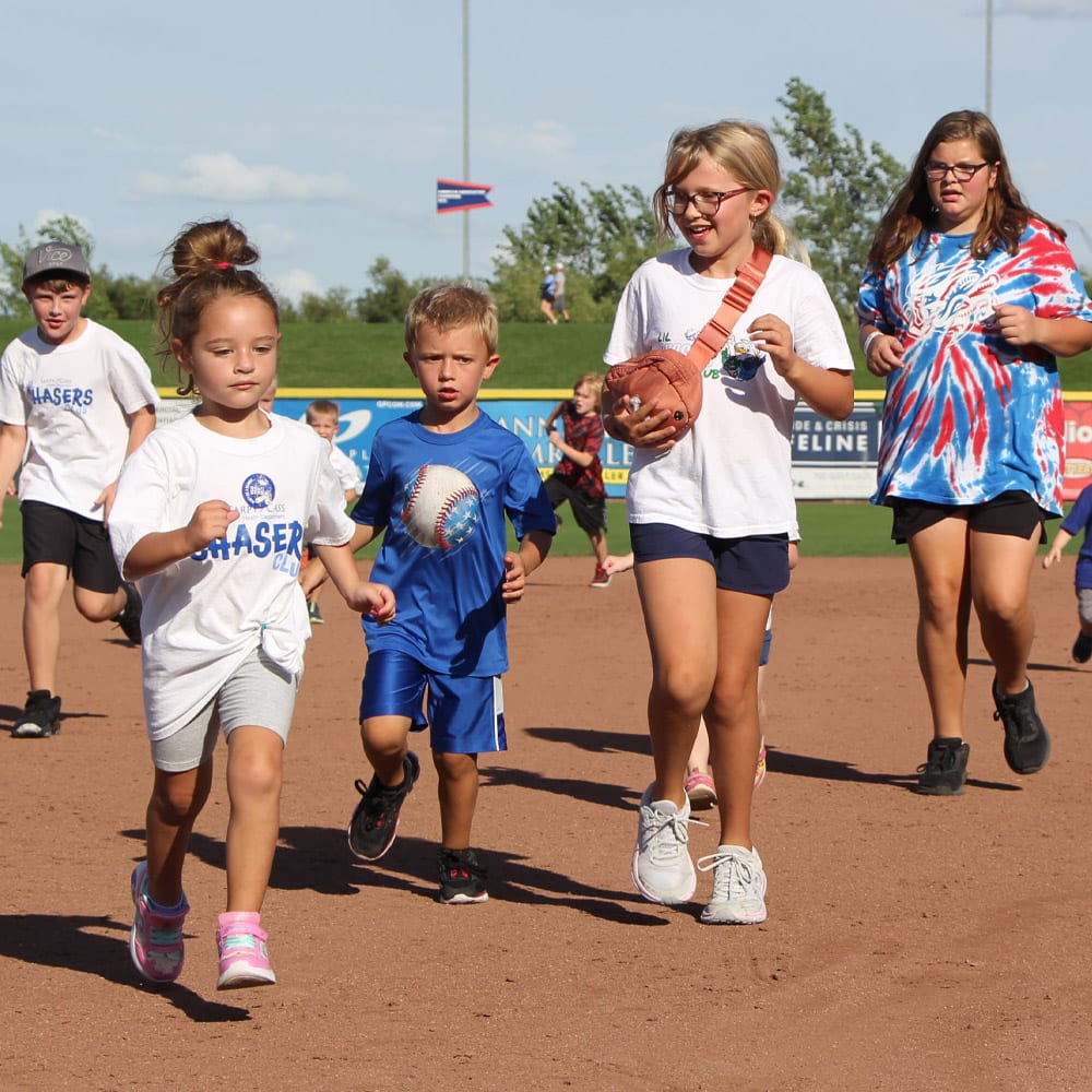 Kids Run the Bases