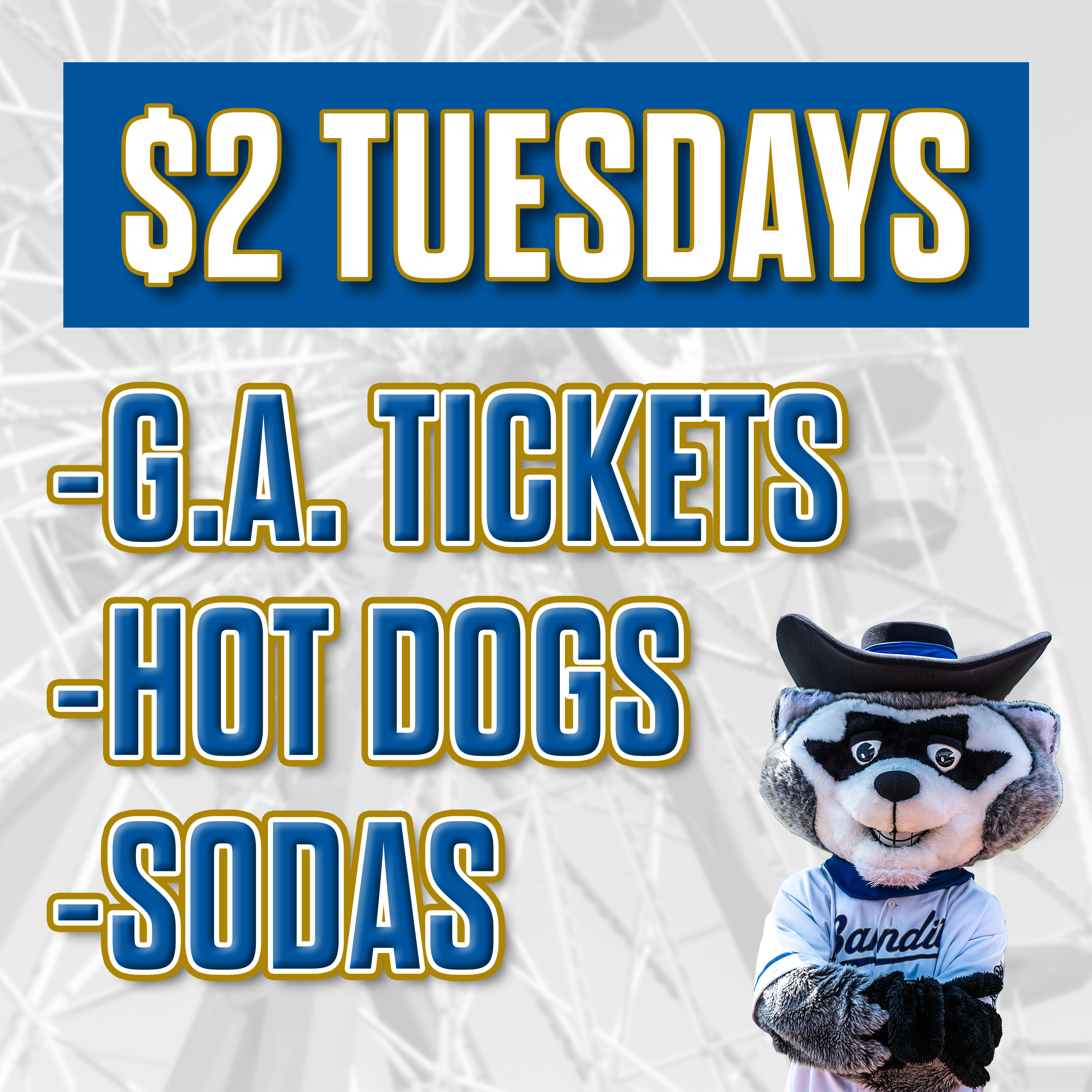 $2 Tuesday