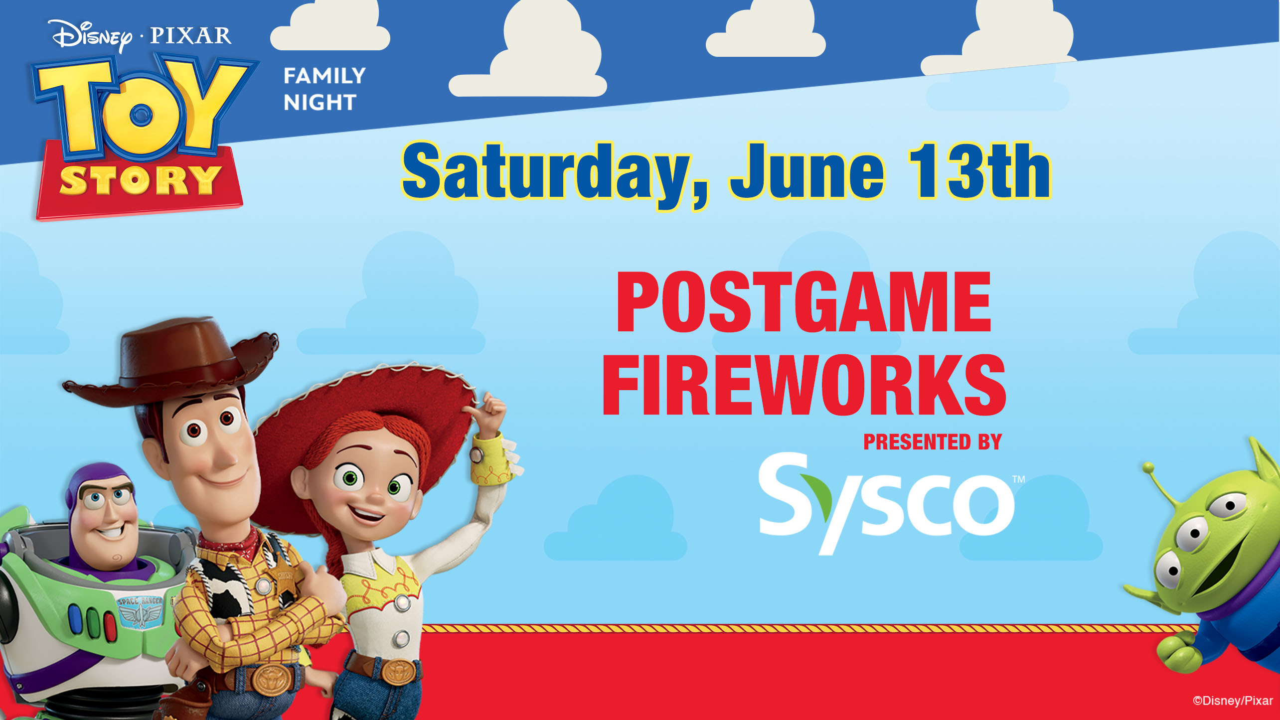 Disney Toy Story Night with Fireworks