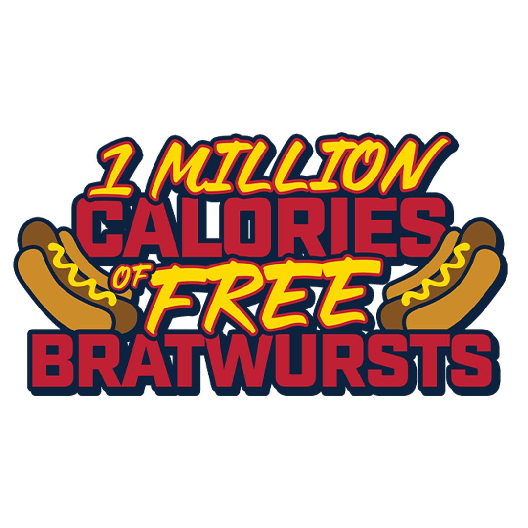 1 MILLION Calories of FREE Bratwursts Night