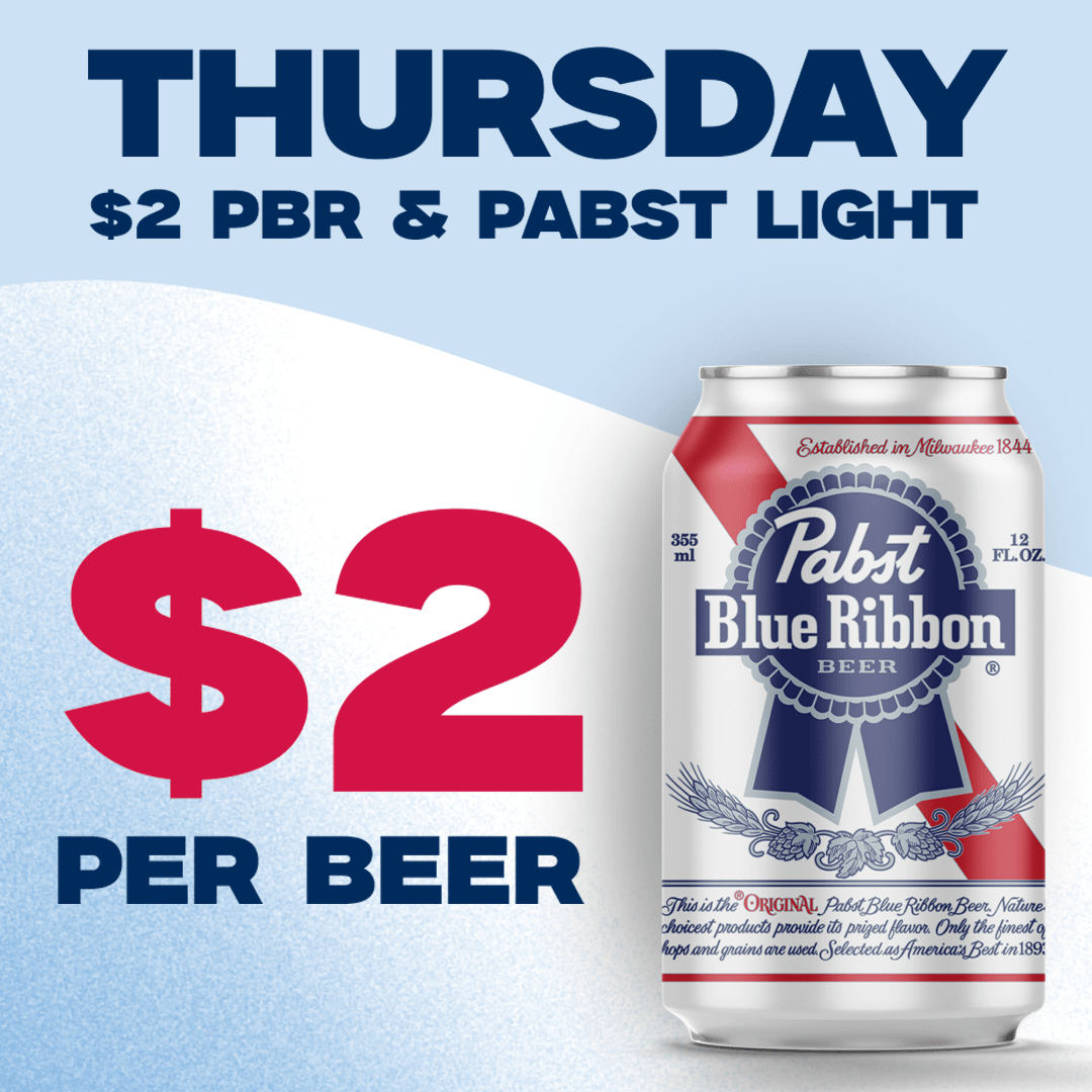 $2 PBR Thursday