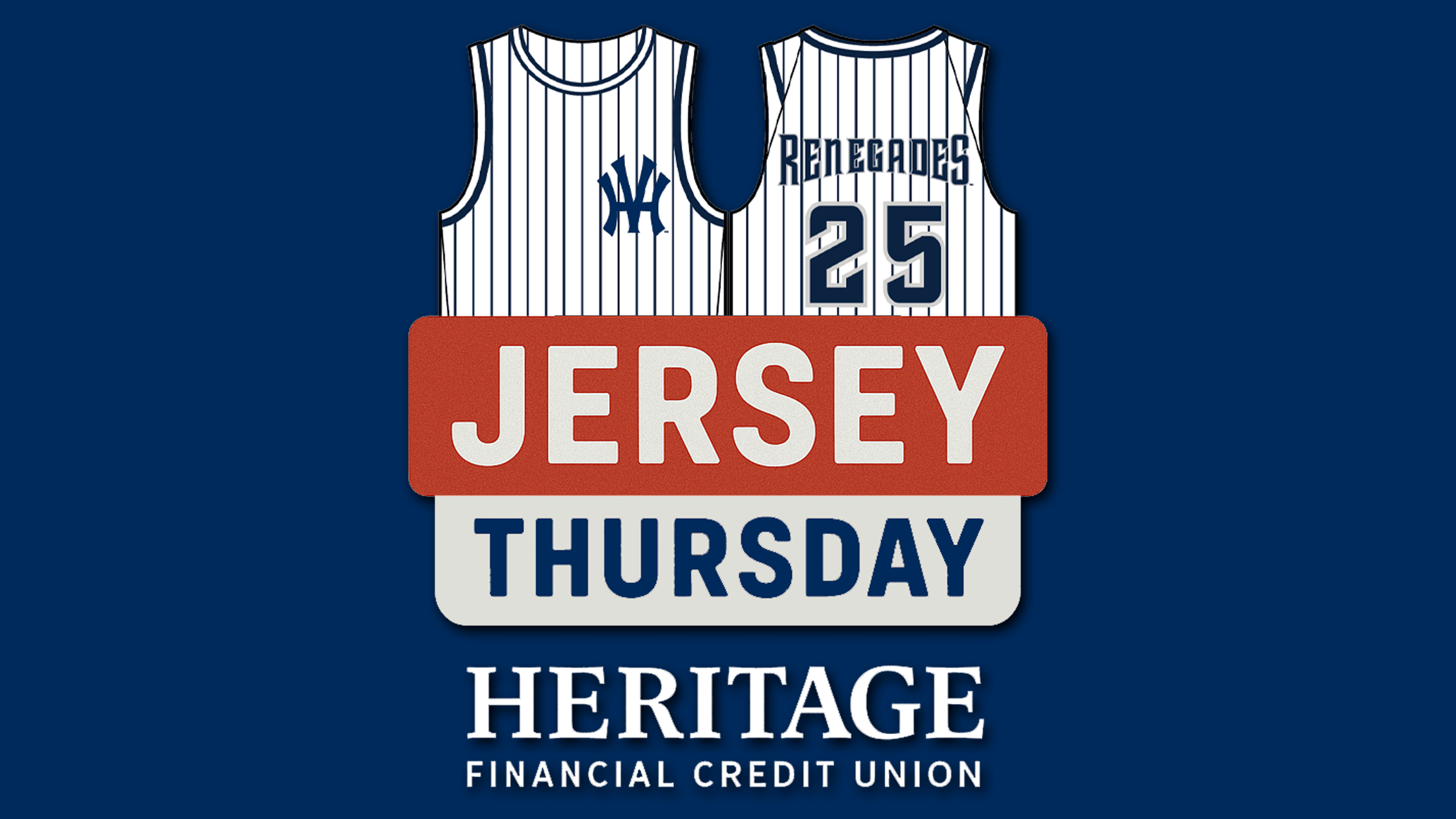 Jersey Thursday presented by Heritage Financial Credit Union