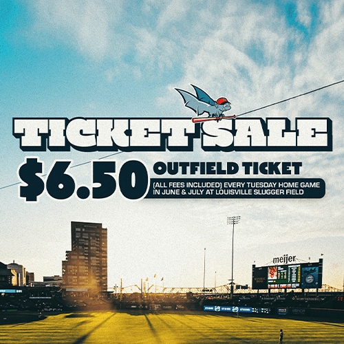$6.50 Outfield Ticket Offer