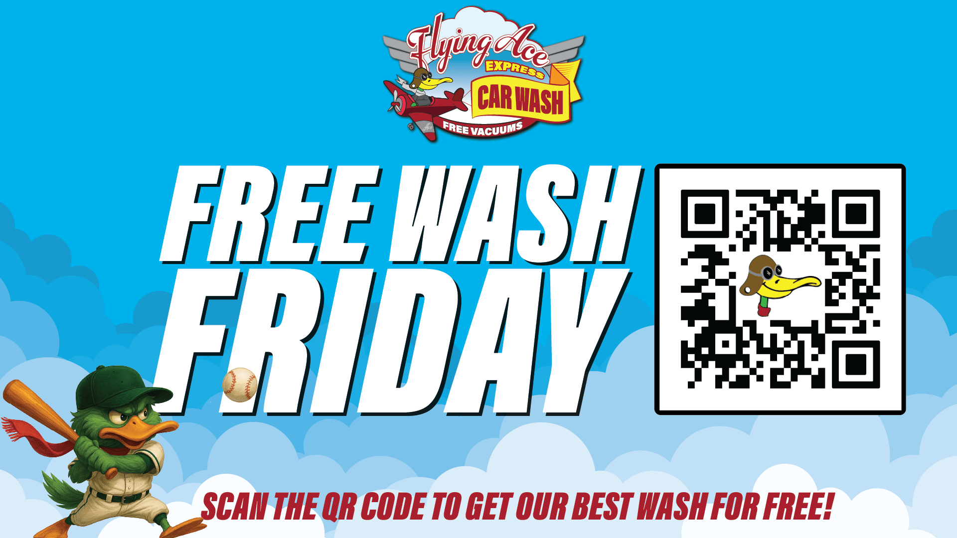 Free Wash Friday