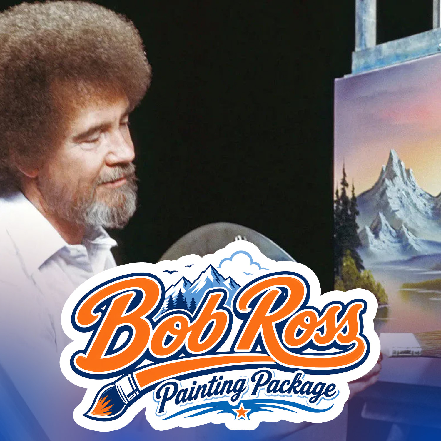 Bob Ross Painting Package