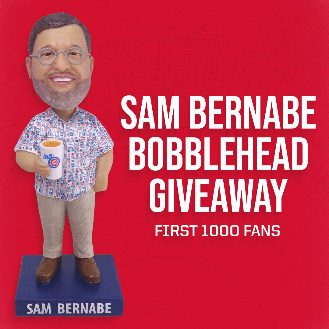 Sam Bernabe Bobblehead Giveaway