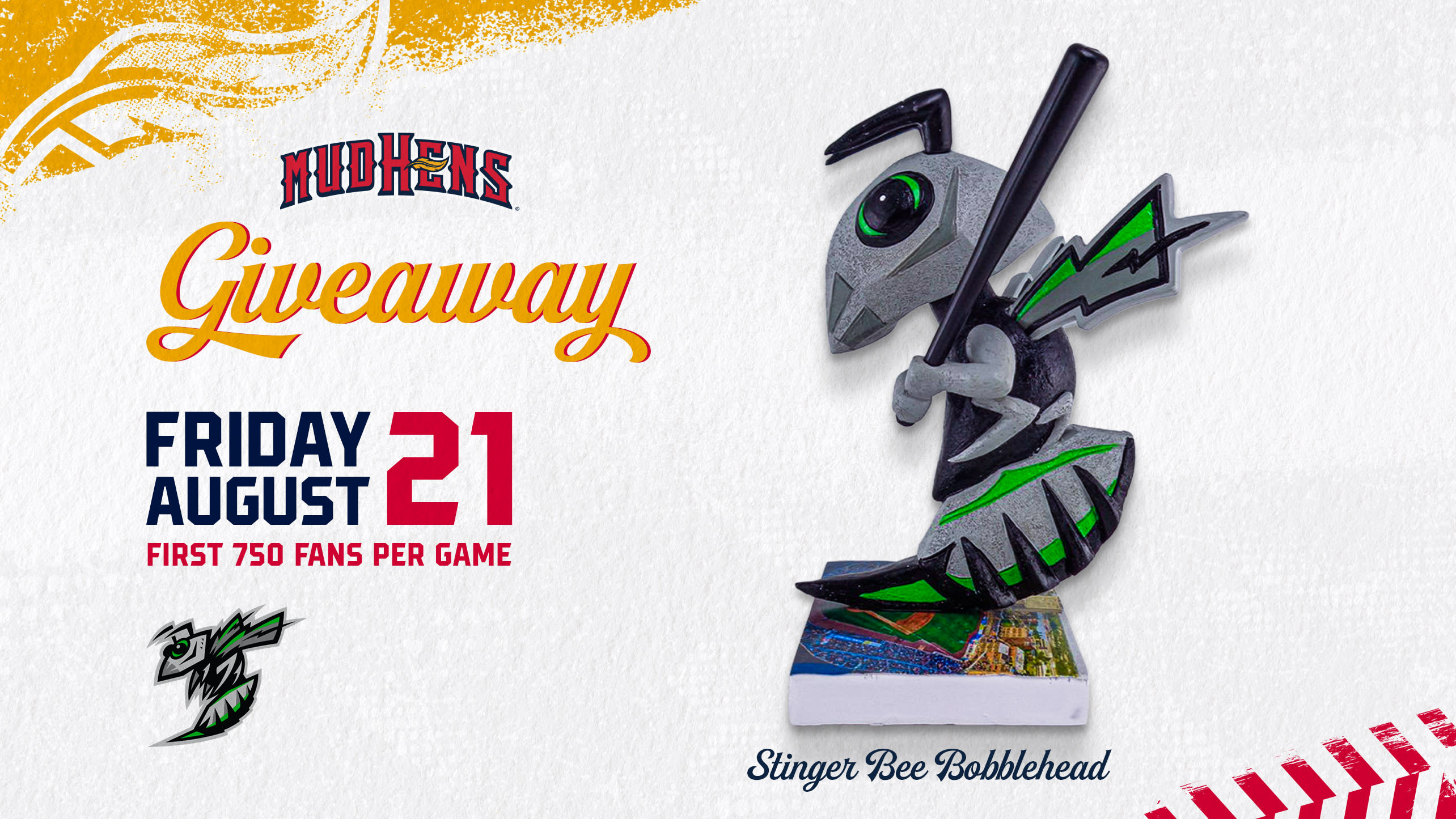 Stinger Bee Bobblehead Giveaway