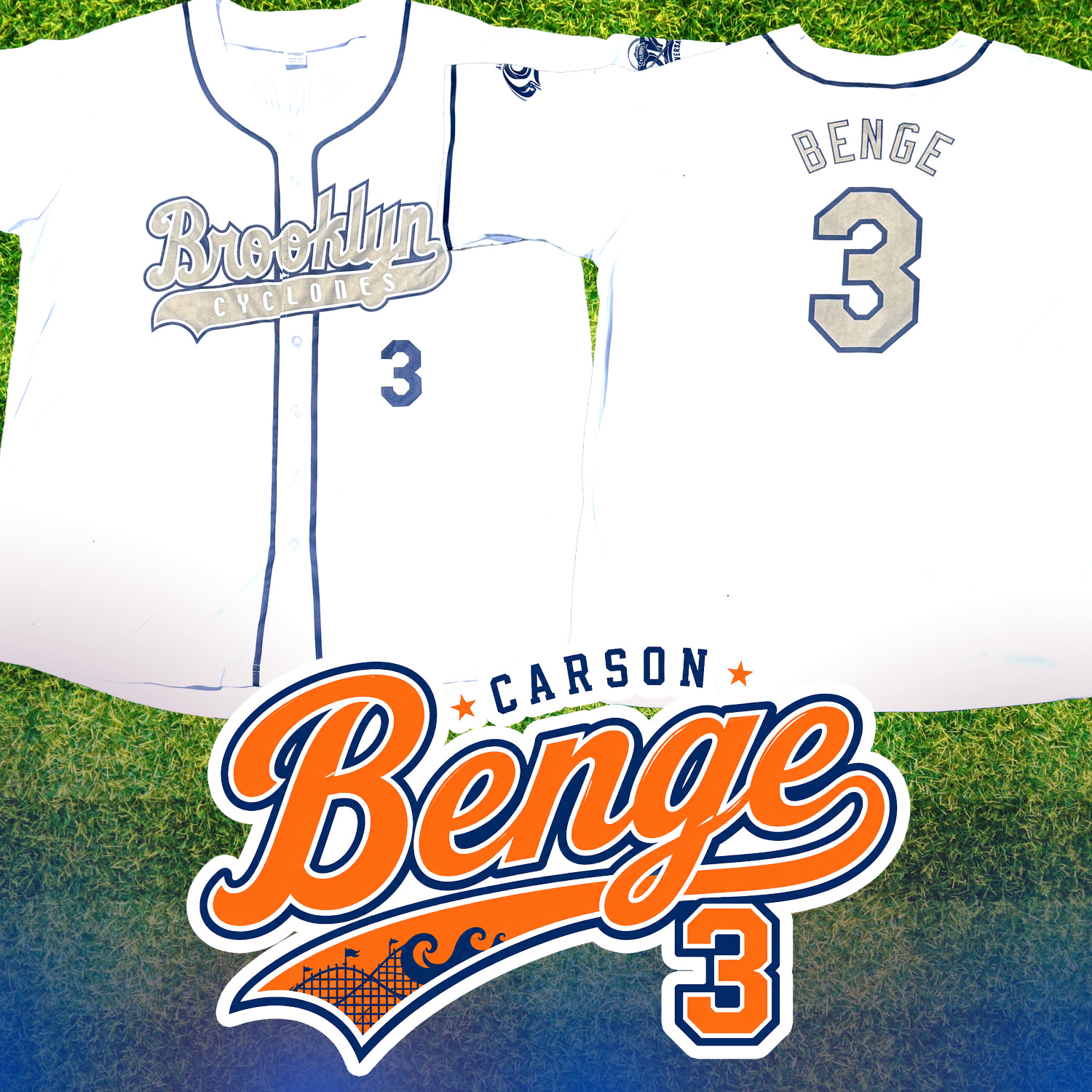 Carson Benge '25 Champs Jersey