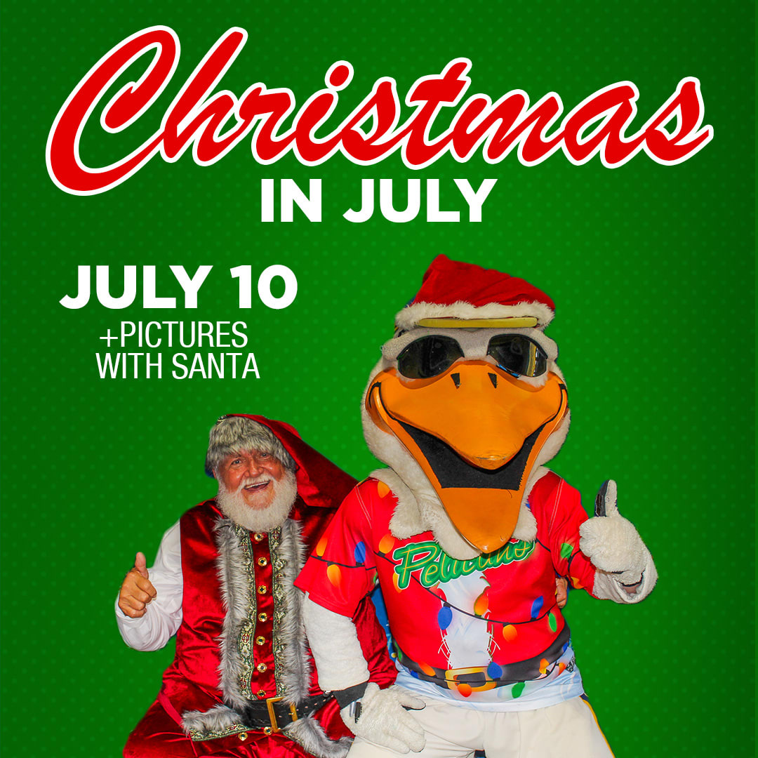 Christmas in July ft. an appearance by Santa