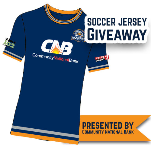 RockHounds Soccer Jersey Giveaway